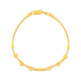 22K Gold Graceful Bracelet